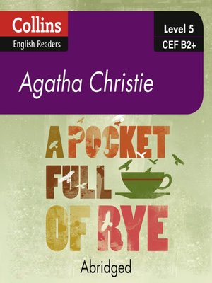 cover image of A Pocket Full of Rye - Collins ELT Readers B2